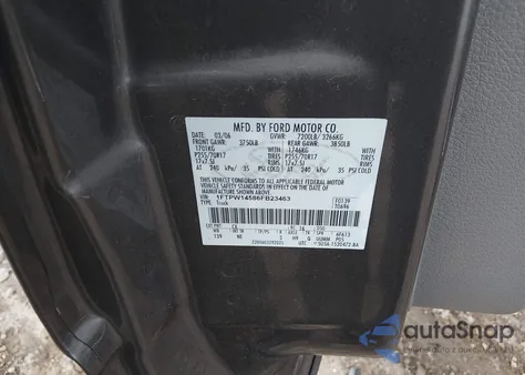 2006 Ford F-150 Fx4/Lariat/Xlt from USA, damaged, VIN 1FTPW14586FB23463